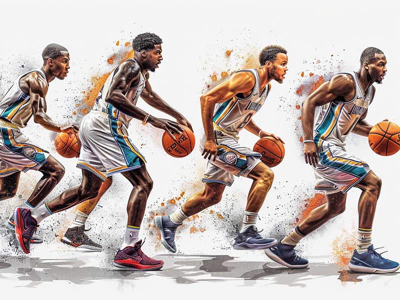 这戴眼镜小伙子弹跳可真不差！不过维金斯：哥们是NBA状元